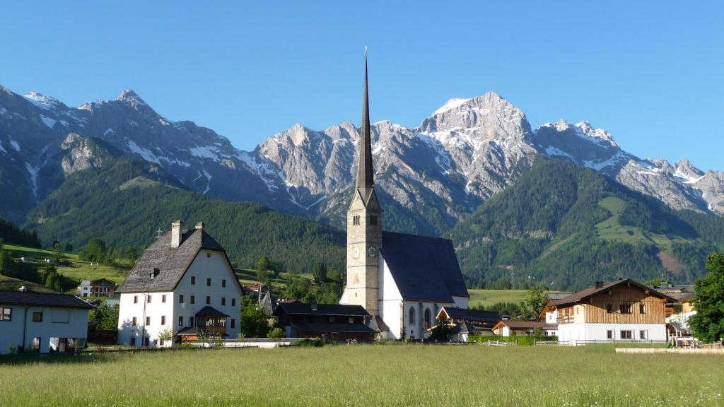 Apartamento Haus Rieder Georg Maria Alm am Steinernen Meer Exterior foto